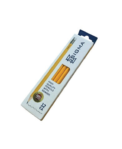 SIGMA box of 12 pencils