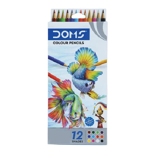 Doms Colour pencils 12 shades
